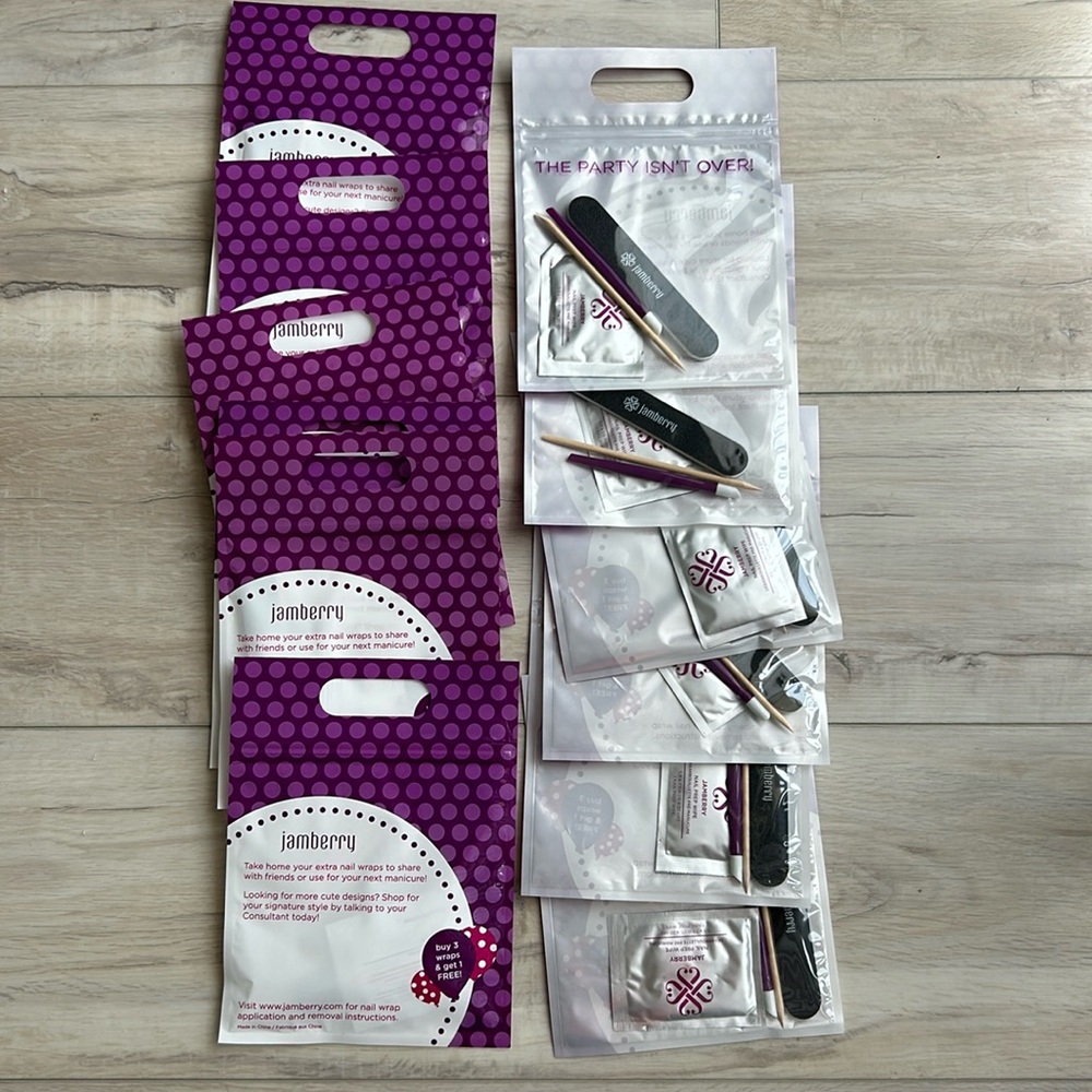 Jamberry 12 pkgs